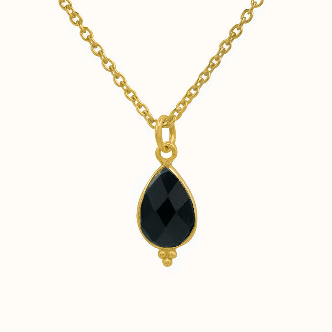 RIO Drops Onyx Charm Golden