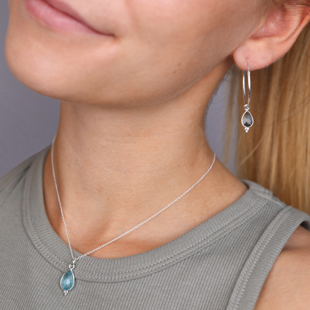 RIO Drops Topas Charm Silber - Spirit of Liebs