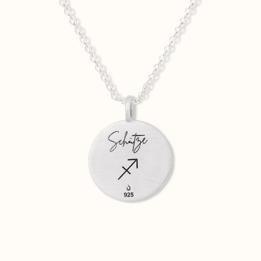Schütze Münzen Charm Silber
