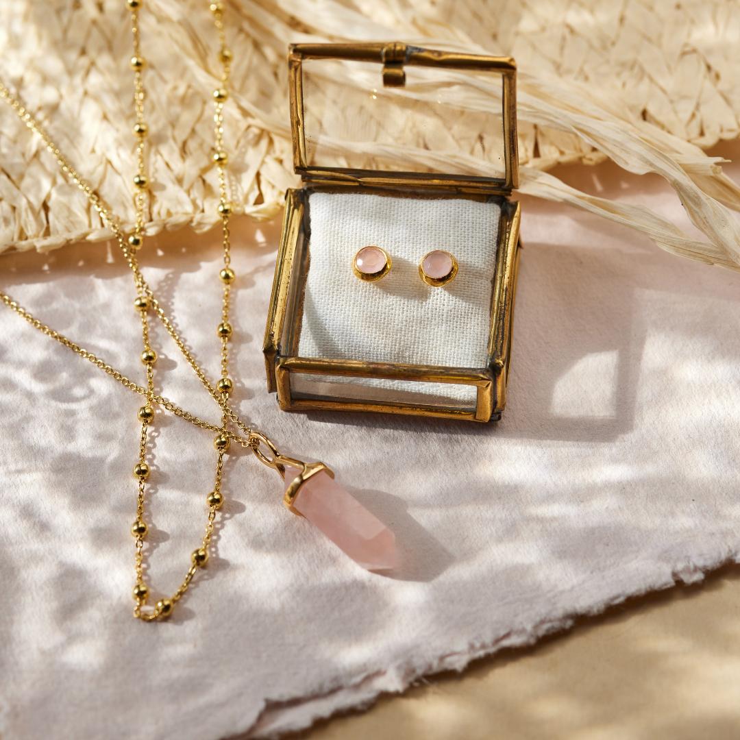 Soul Rosenquarz Golden Set