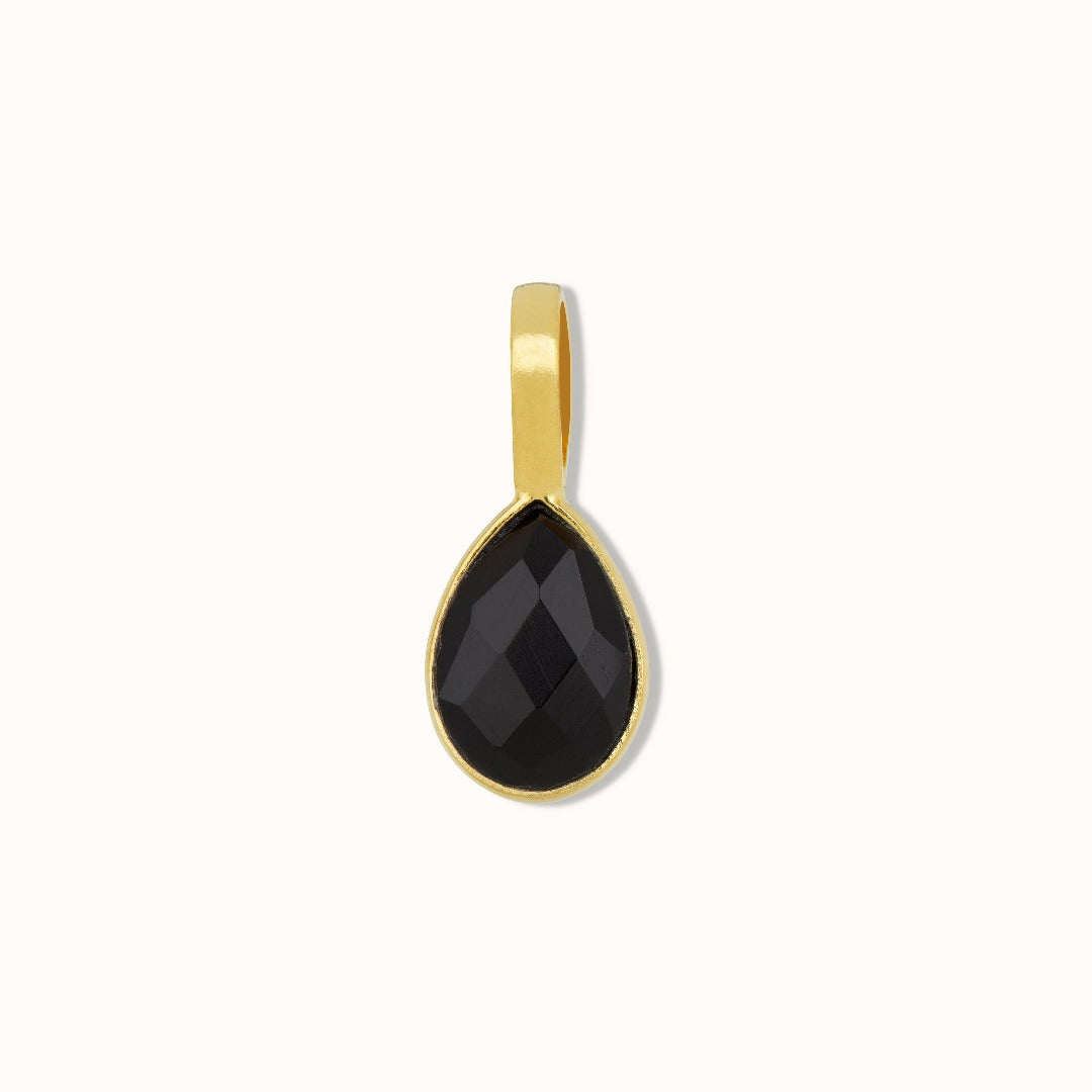 Steinbock Onyx Charm Golden - Spirit of Liebs