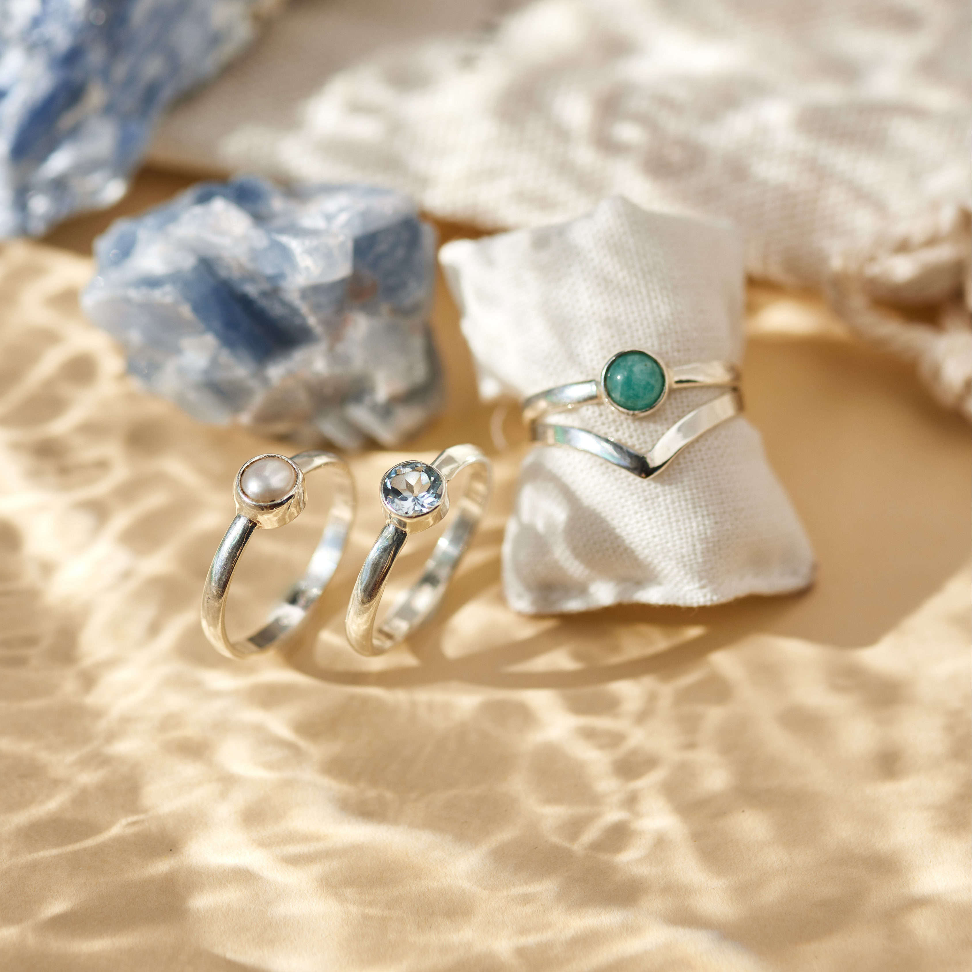 Summer Ring Silber Set