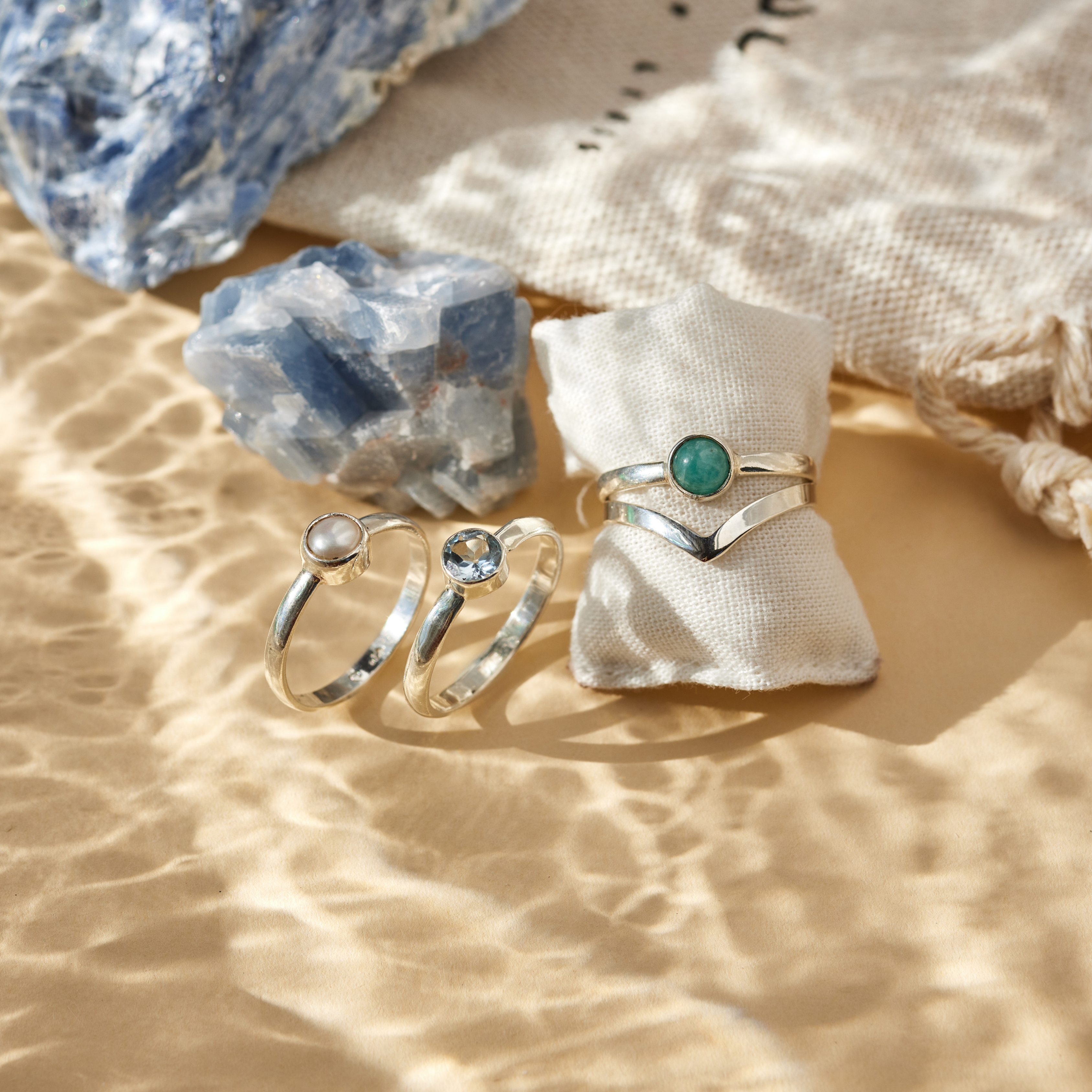Summer Ring Silber Set