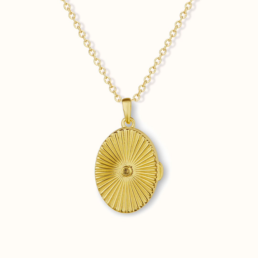 Sun Medaillon Golden