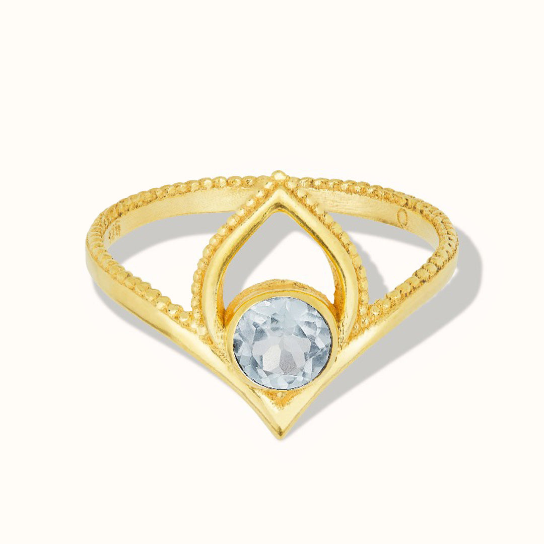 Swani Topas Ring Golden
