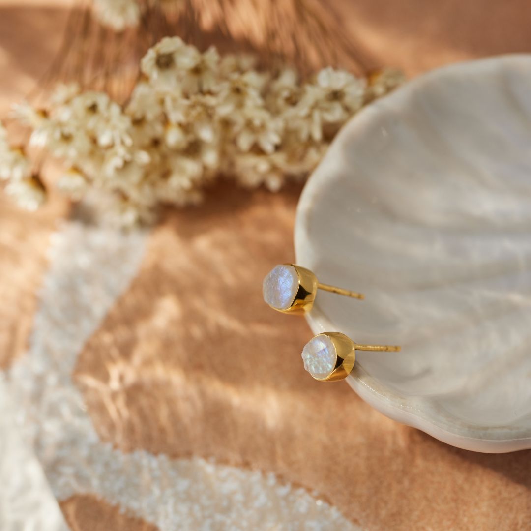 Thea Mondstein Ohrstecker Golden (Limited Edition)