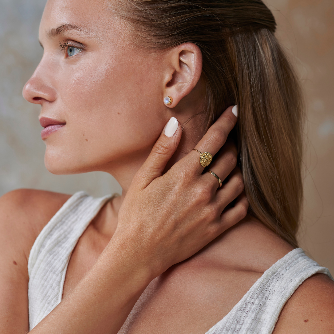 Thea Mondstein Ohrstecker Golden (Limited Edition)