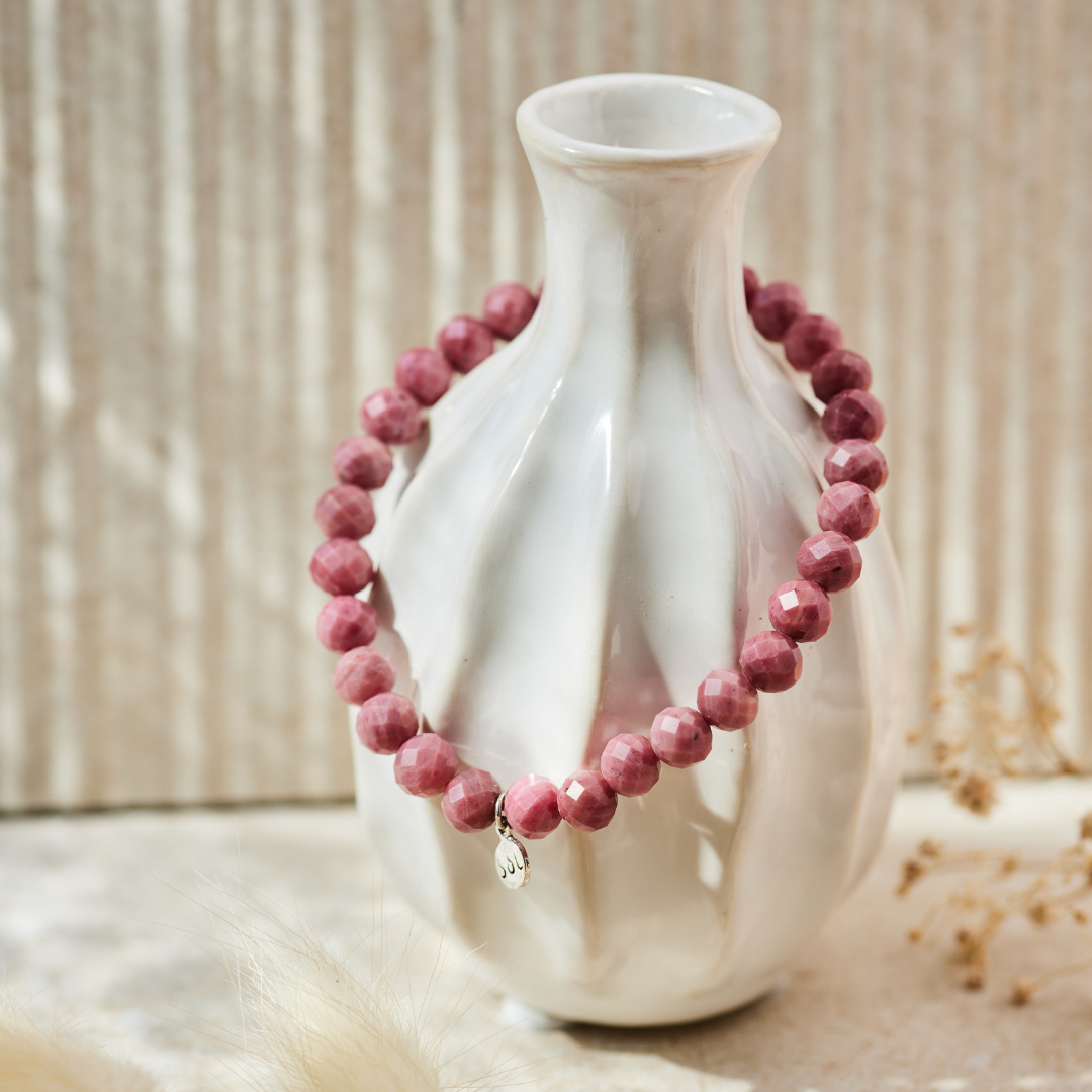 TRANSFORMATION Rhodonit Armband