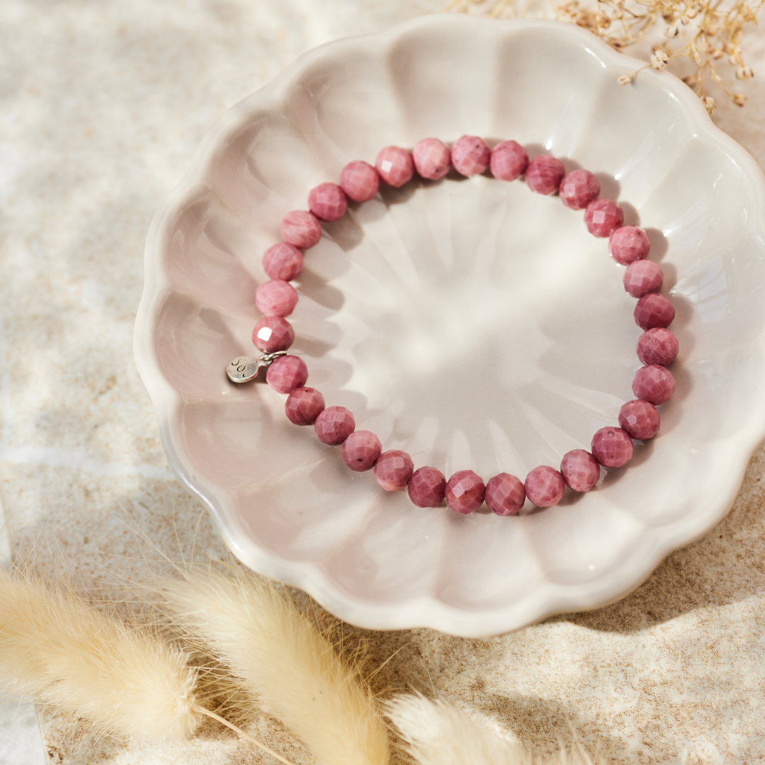 TRANSFORMATION Rhodonit Armband