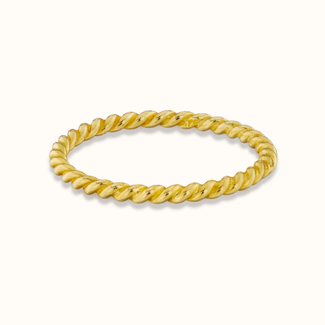 Twist Ring Golden