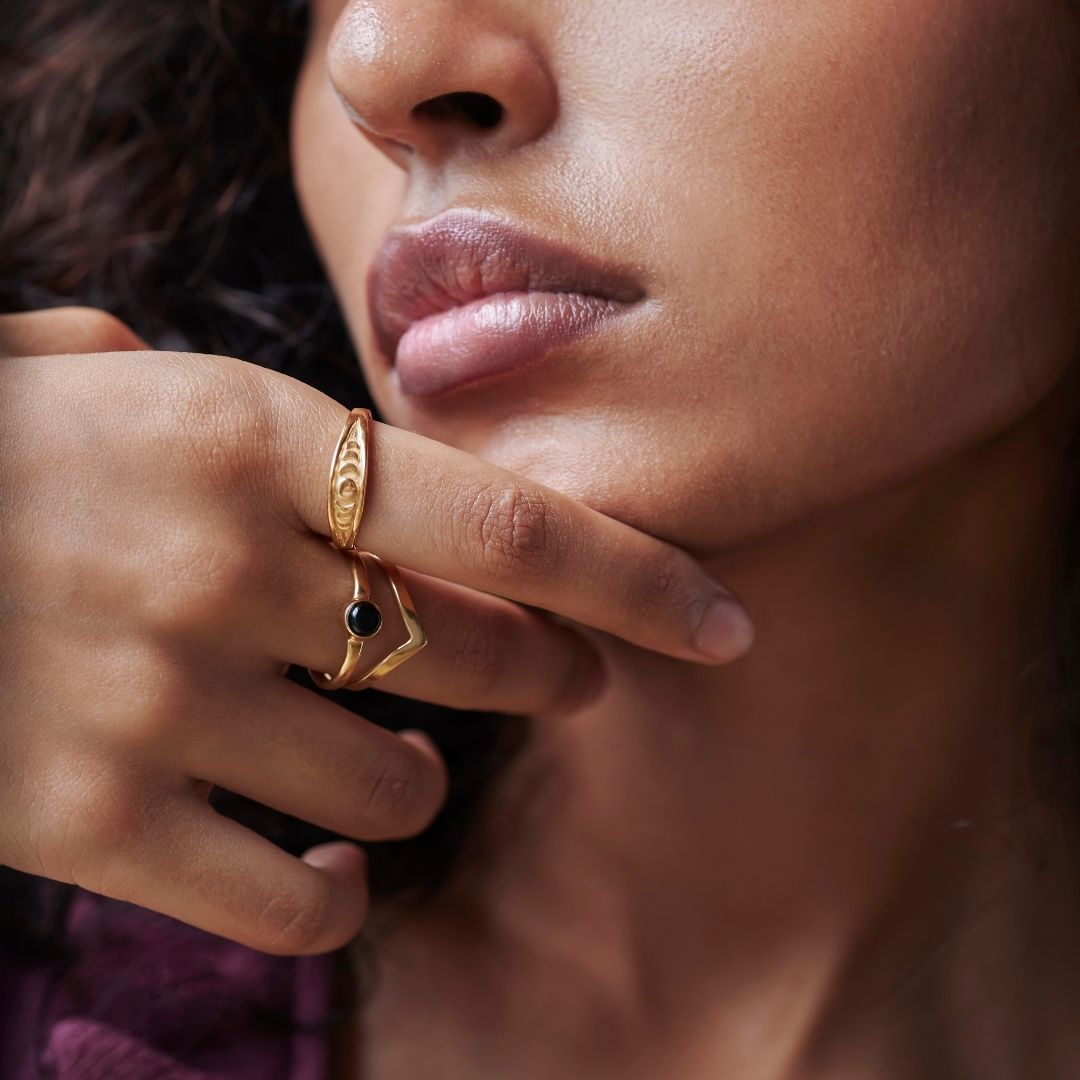 Crown Ring Golden