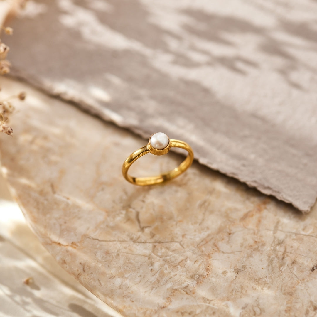 Una Perle Ring Golden