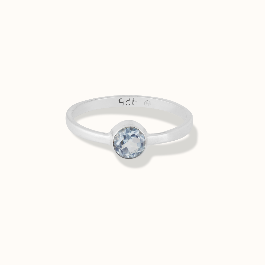 Una Topas Ring Silber - Spirit of Liebs