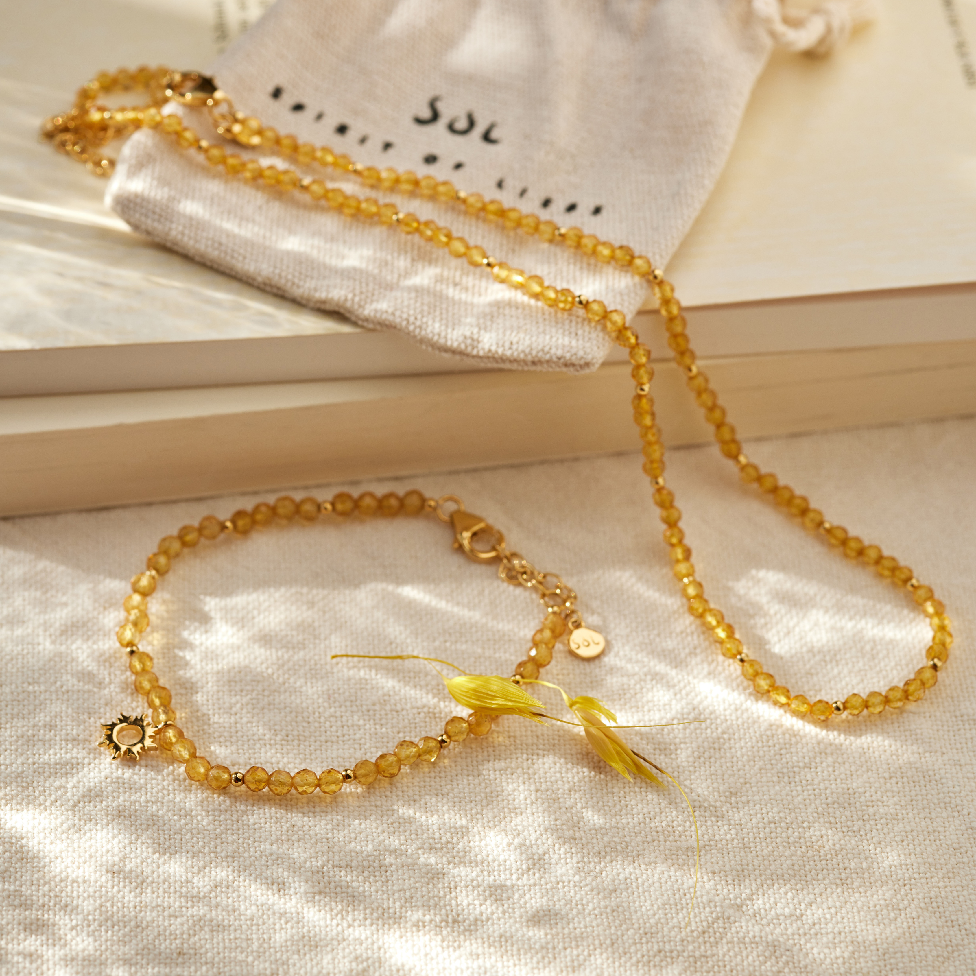 “Walking on Sunshine” Citrin Golden Set