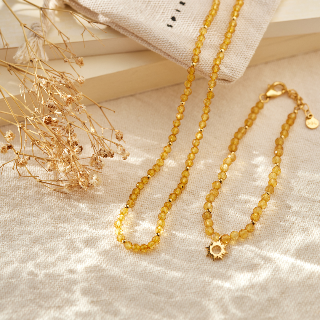 “Walking on Sunshine” Citrin Golden Set