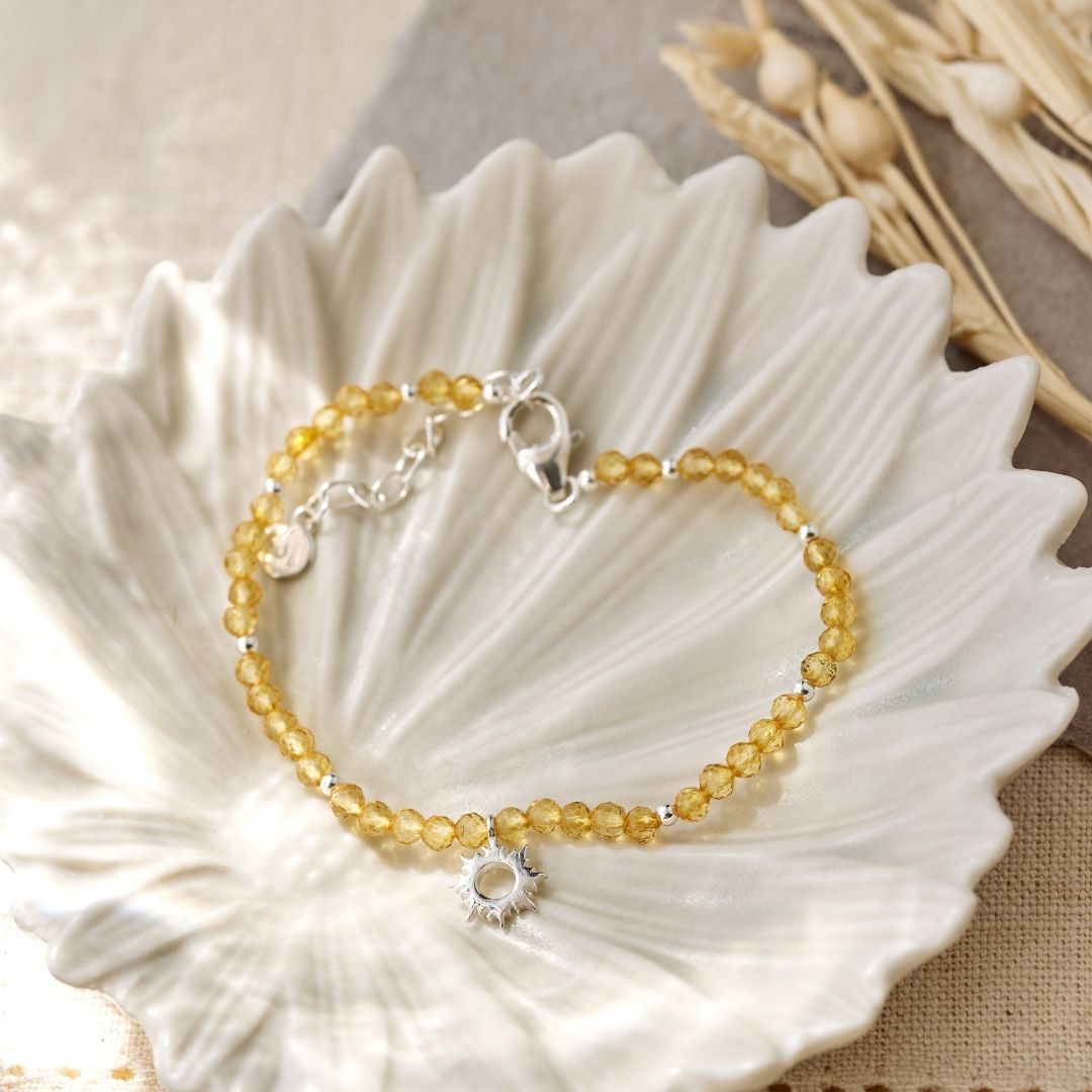 "Walking on Sunshine" Armband Silber