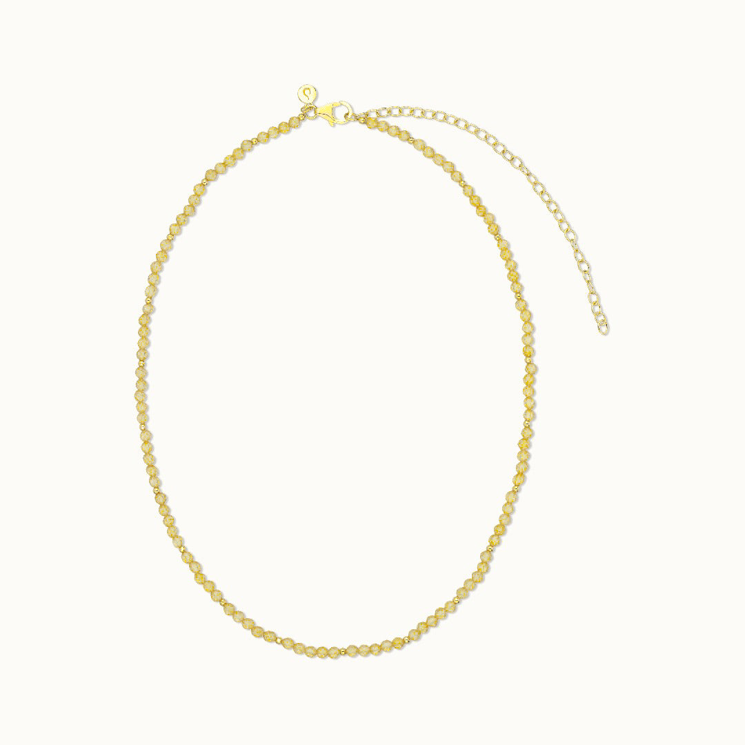 "Walking on Sunshine" Kette Golden