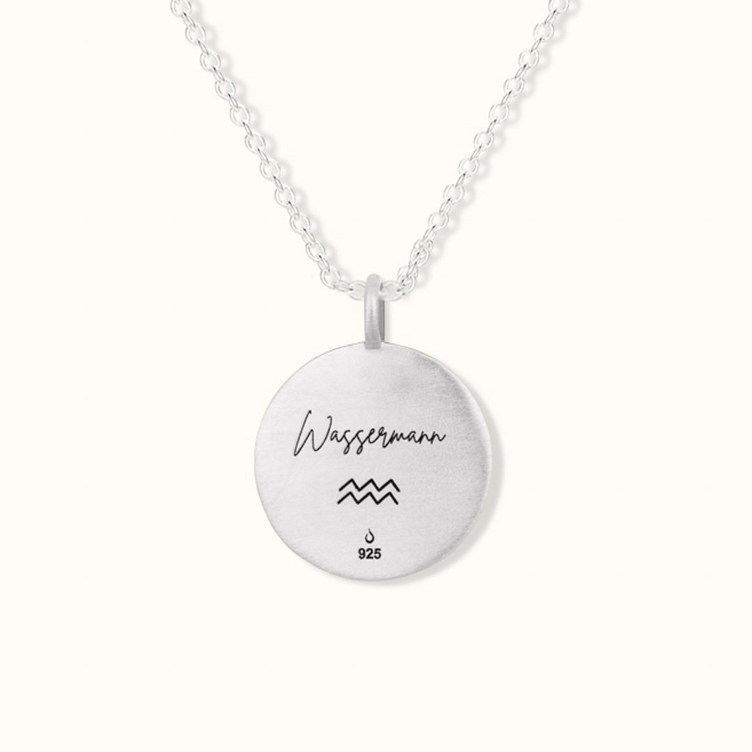 Wassermann Münzen Charm Silber