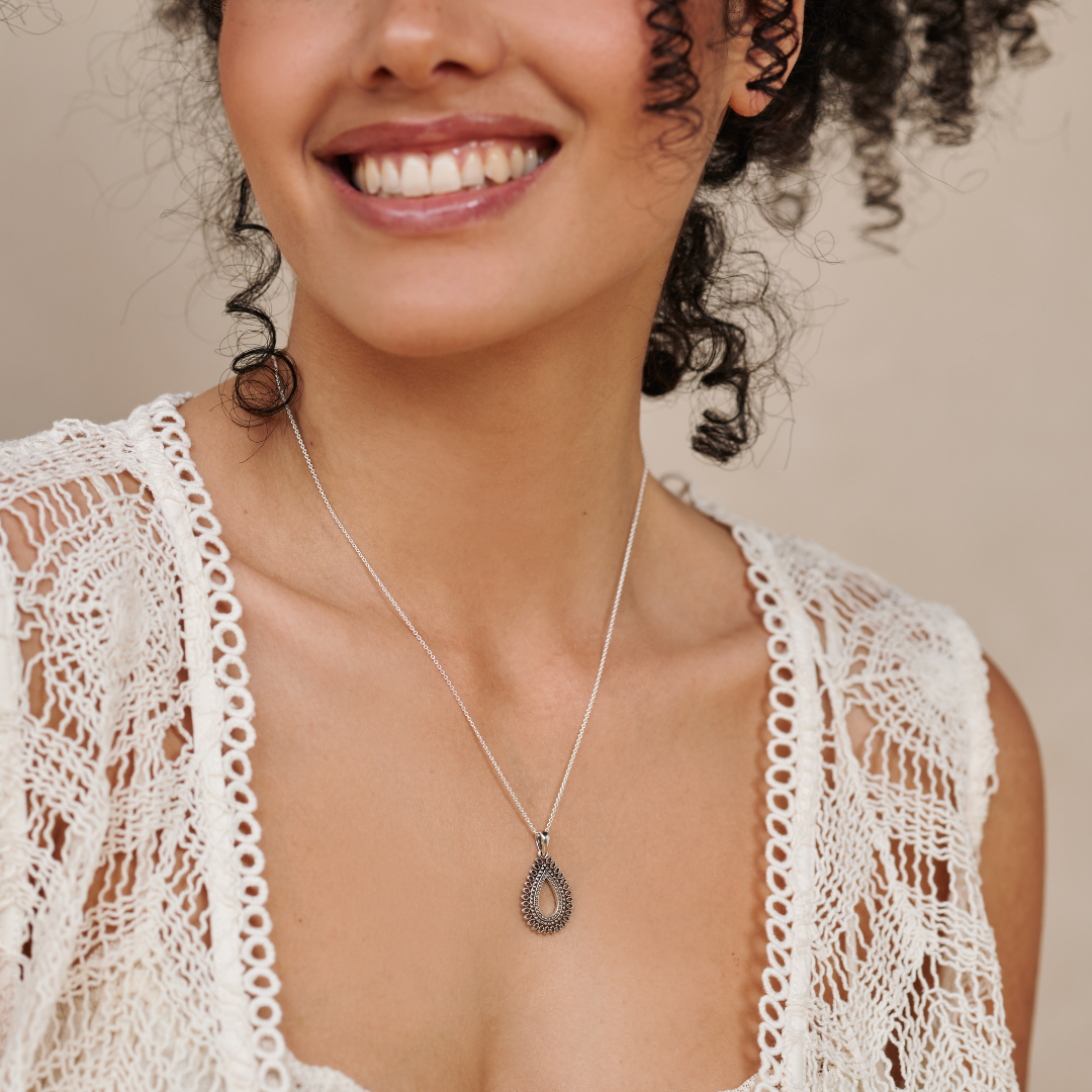 Yasmin Charm Silber