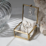 SOL Drops Bergkristall Charm Silber