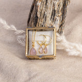 SOL Drops Rosenquarz Charm Golden
