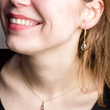 SOL Drops Aura-Quarz Big Hoops Golden