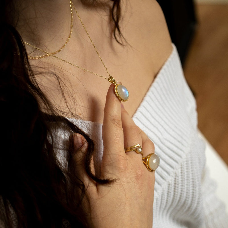 Una Perle Ring Golden