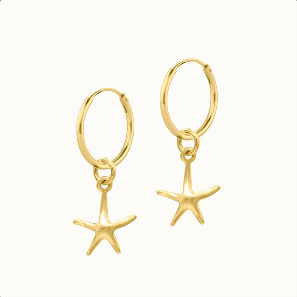 Bella small Hoops Golden
