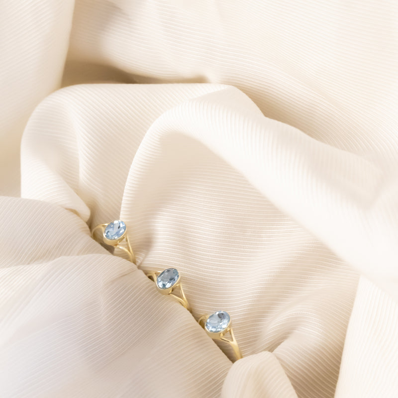 Kaleo Topas Ring Golden