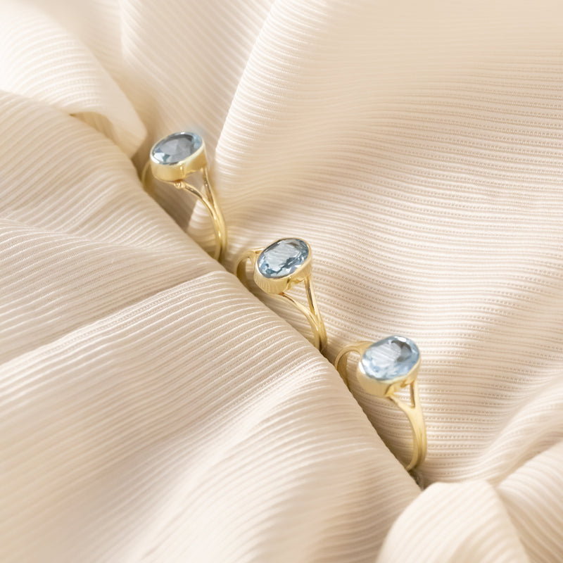 Kaleo Topas Ring Golden