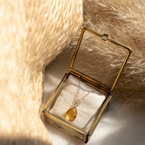 SOL Drops Citrin Charm Golden