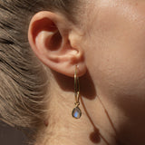 SOL Drops Labradorit Big Hoops Golden