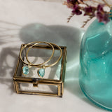SOL Drops Topas Big Hoops Golden