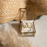 Small Hoops Golden