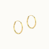 Small Hoops Golden