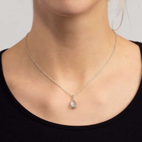 SOL Drops Topas Charm Silber