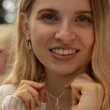 SOL Drops Bergkristall Charm Silber