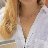 SOL Drops Bergkristall Charm Silber
