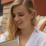SOL Drops Bergkristall Charm Silber