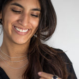 Kosmos Kette Silber