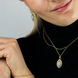 Namaste Mondstein Charm Golden