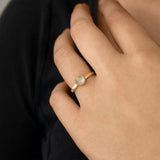 Una Mondstein Ring Golden