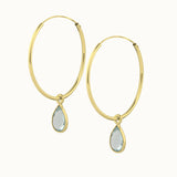 SOL Drops Topas Big Hoops Golden