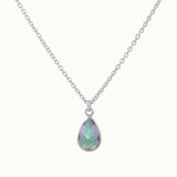 SOL Drops Aura-Quarz Charm Silber