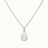SOL Drops Bergkristall Charm Silber