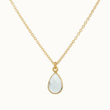 SOL Drops Bergkristall Charm Golden