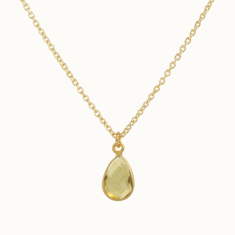 SOL Drops Citrin Charm Golden
