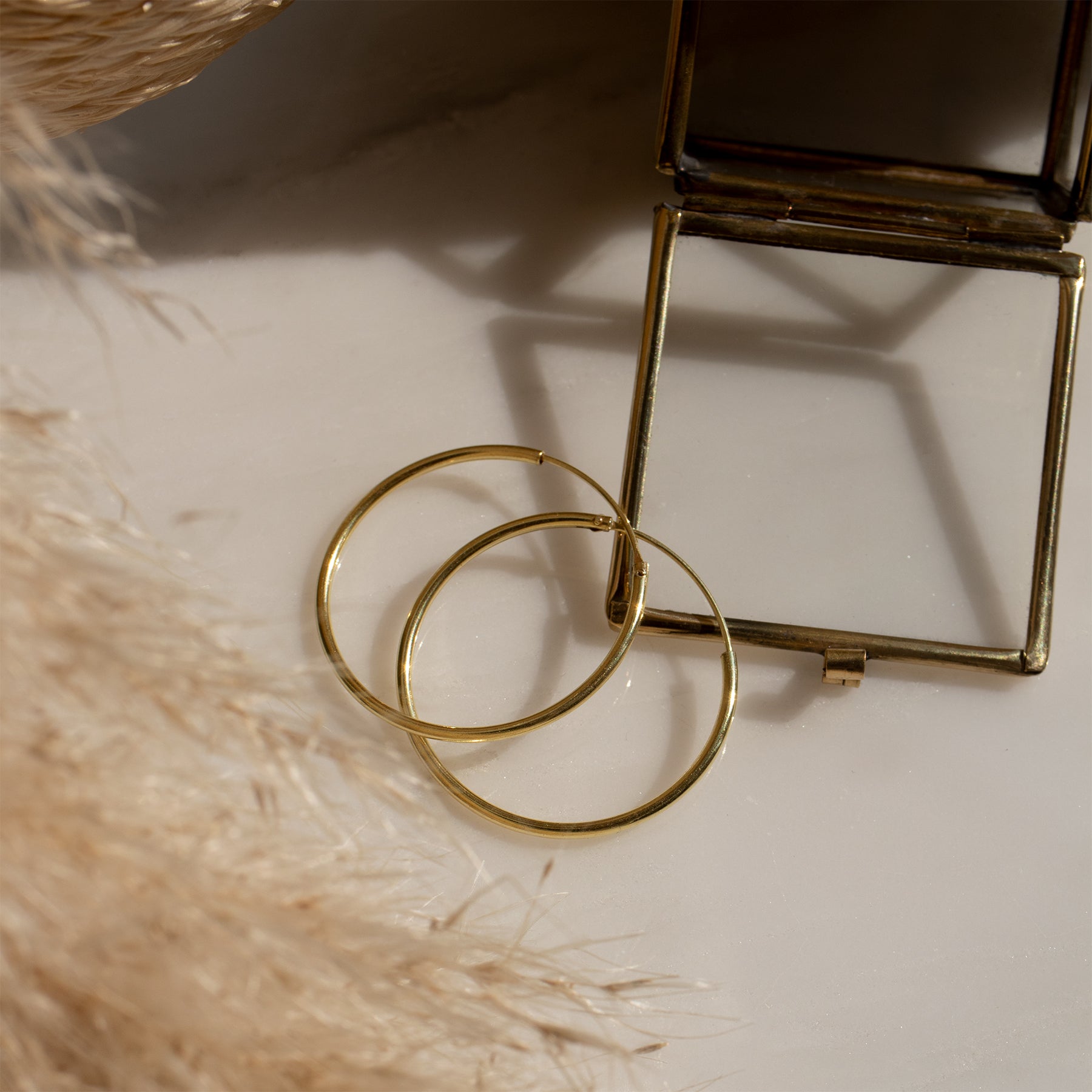 Large Hoops Golden - Spirit of Liebs