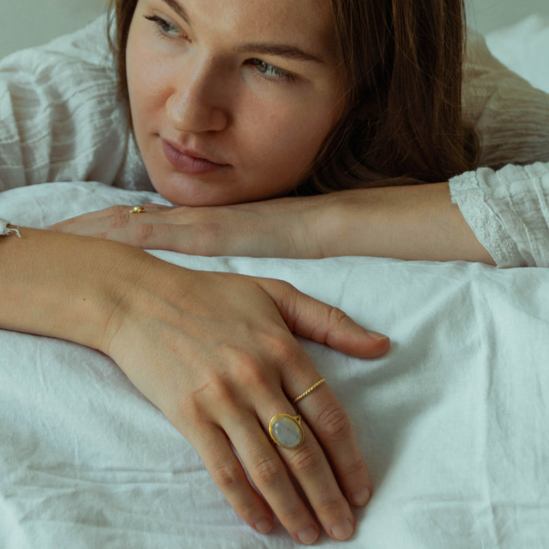 Aylin Mondstein Ring Golden