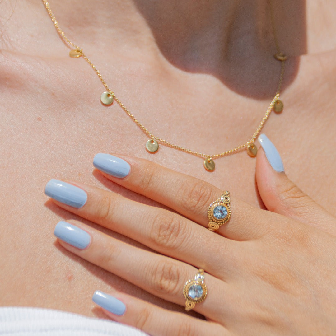 Dara Topas Ring Golden - Spirit of Liebs